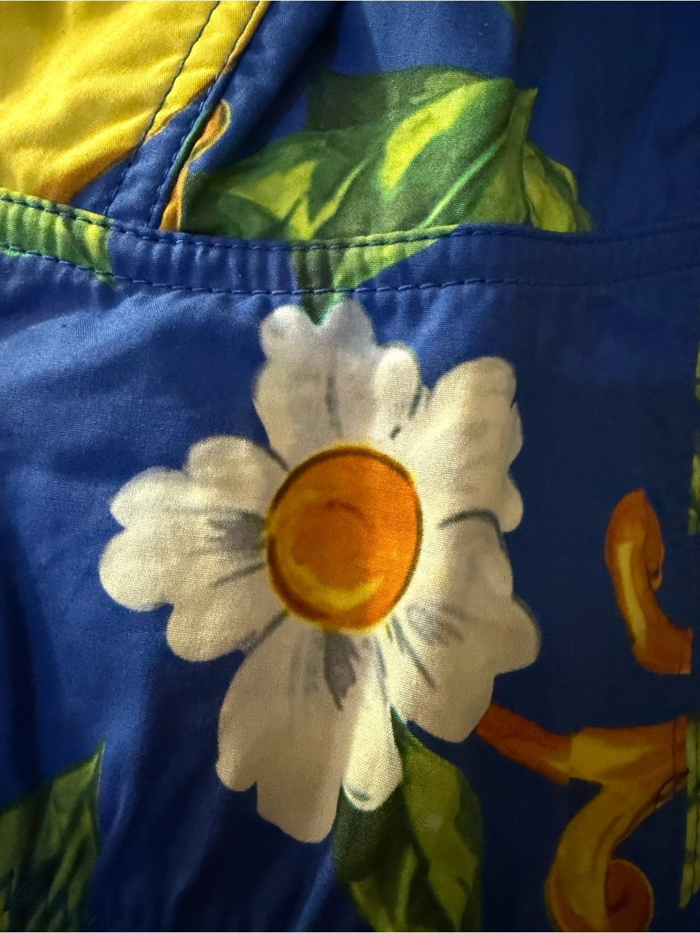 Blue & Yellow Floral Lemon top &Maxi Skirt - Women's - Picture 3 of 12